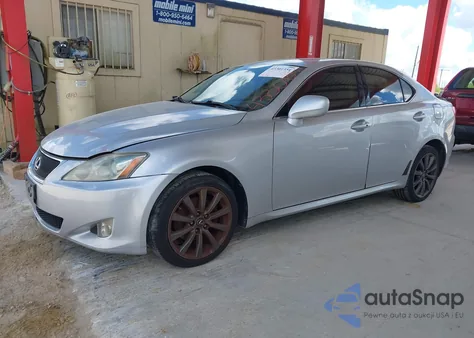 2006 Lexus Is 250 z USA, uszkodzony, nr VIN JTHCK262665007279